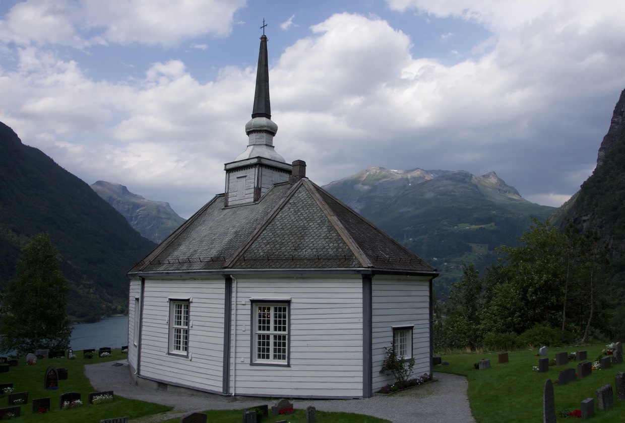 140802 38 In Geiranger Church with an amazing view