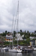 140813 10 Leirvik Harbour Katherine and Win Win 32 meters to 50