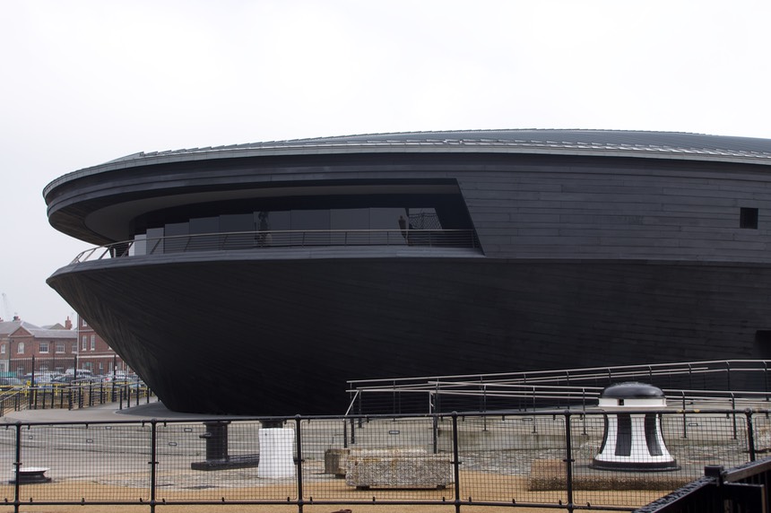 140919 2 Historic Dockyards The new Mary Rose Museum