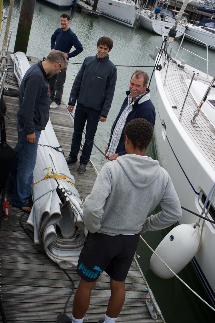 141015 1 The dilemma the main is off now to the sailmakers