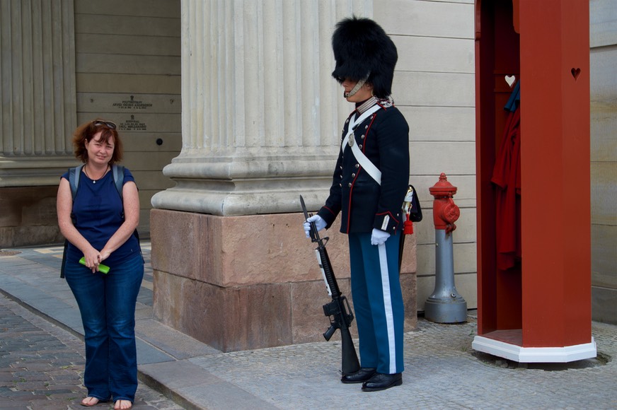 150720 3 Amalienborg Slot Shan and her friend