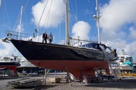 151028 1 Ron and Andrew onboard BlueFinn of Hamble