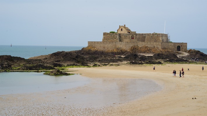 160521 Fort Nationale 17th Century Fortress accessible only on low tide