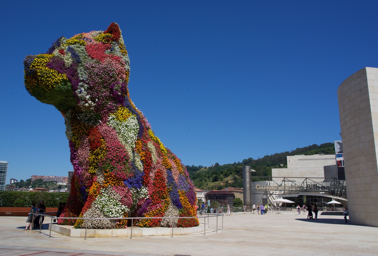 160717 Bilbao Museo Guggenheim Puppy