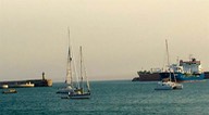 160810 2 The end of a long days sail from Baiona to Lexios Andrew.jpg