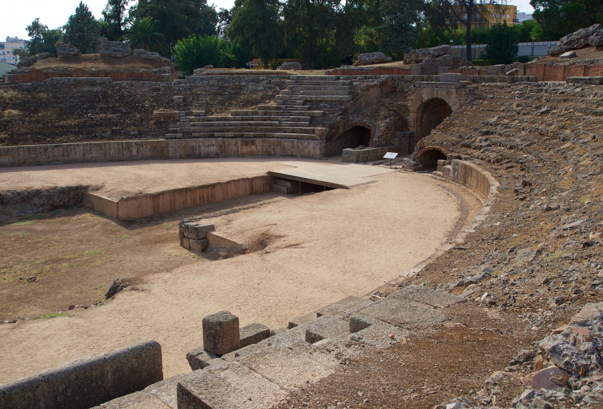 160924 Roman Ruins Merida Amphitheatre
