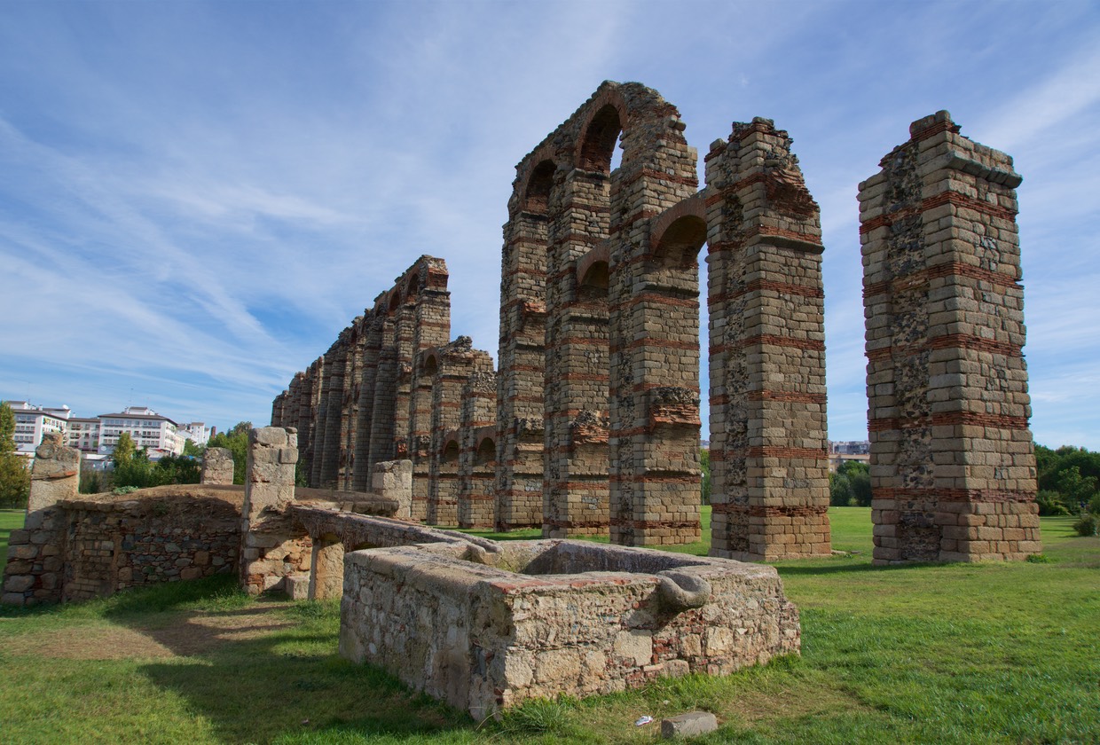 160925 Merida Roman Ruins Aqueduct