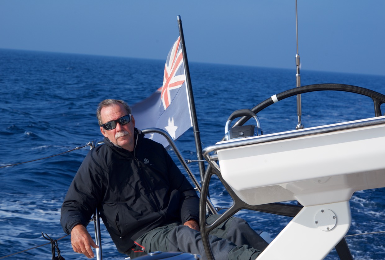170330 Sailing Cartagena to Alicante Andrew at home