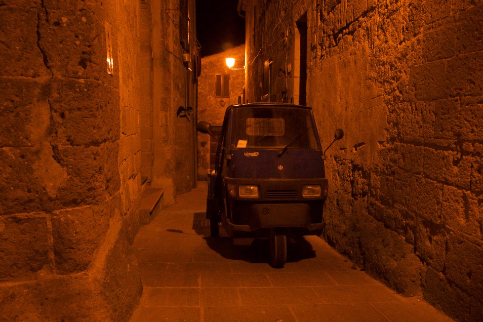 170622 19 Night 1 Pitigliano The reason for the small trucks is clear