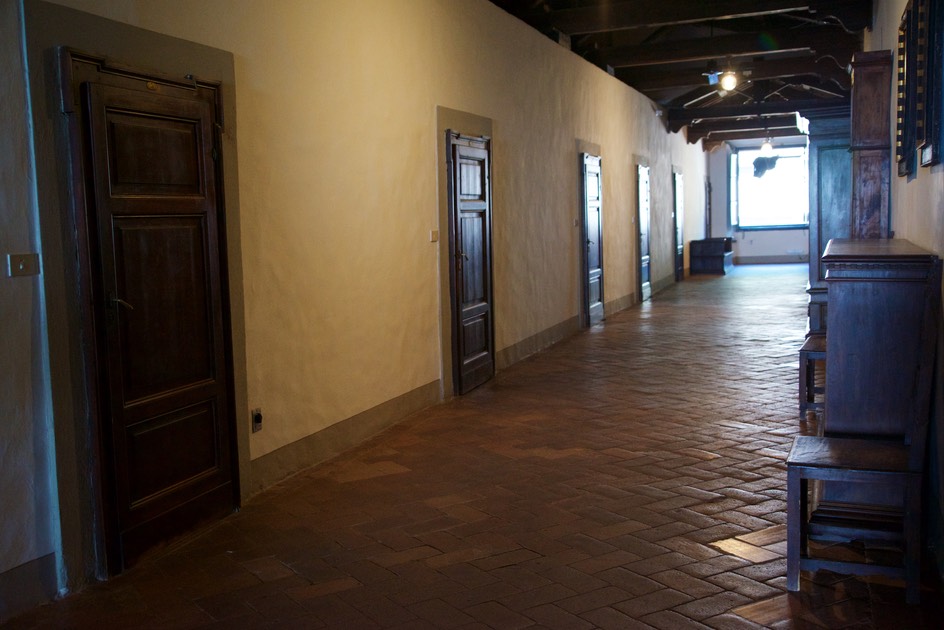 170624 29b Badia a Coltibuono Gaiole in Chianti Monastery Hotel Monk Cells now rooms