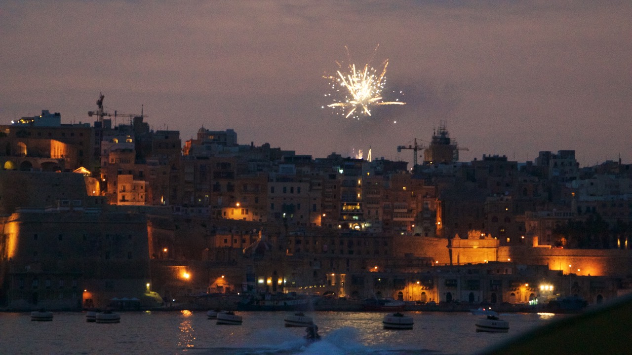170806 21 Fireworks for the Feast of St Lawrence Celebrations