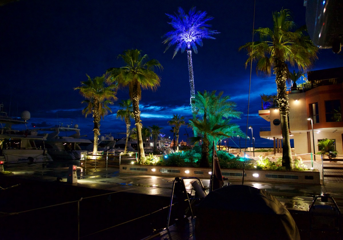180606 Denia Harbour by Night