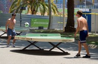 180614 6 Locals playing table soccer