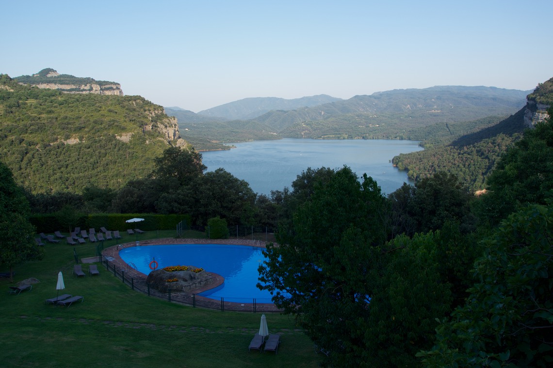 180714 23  View from our Parador Vic Sau