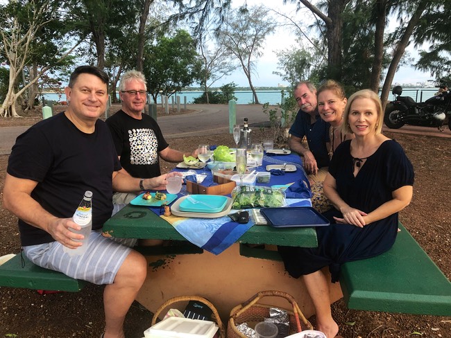 181124 1 Picnic at Eastpoint with Paul Paul Andrew Kirsty and Kelly