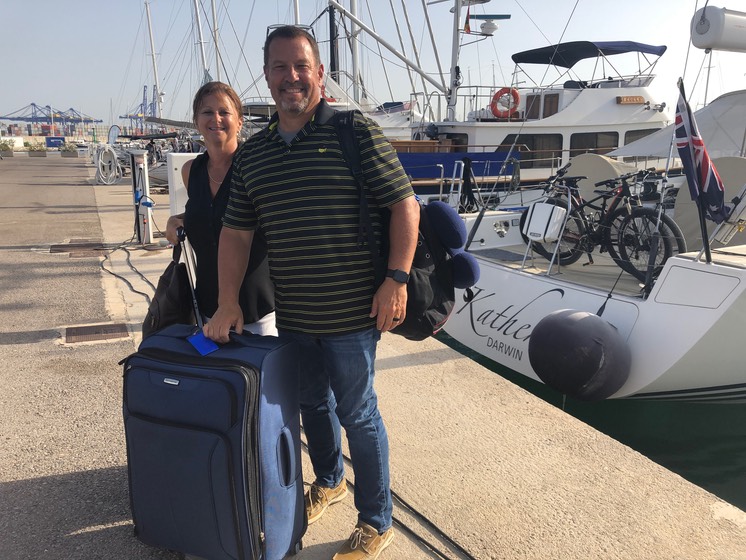 190704 19 Barry and Kim heading home