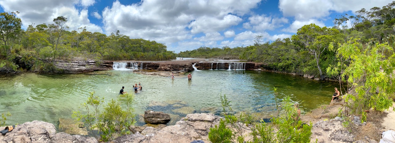 200927 Day 19 Bramwell to Loyalty Beach New Mapoon Bamaga -17 Fruit Bat Falls